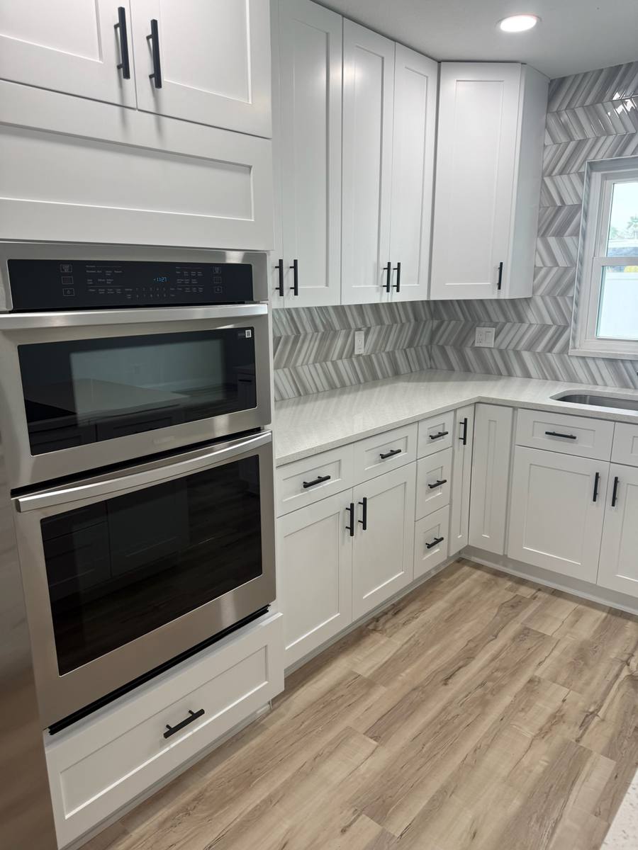 Full kitchen view